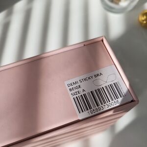 Nwt Demi Sticky Bra in Beige For Size 32B Or 34A